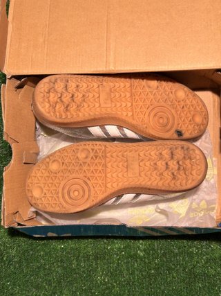 Zapatillas Adidas Samba Mujer Talla 38 Plata