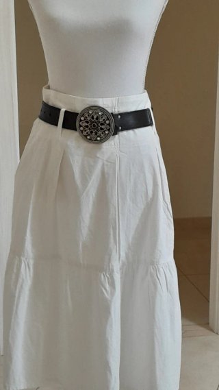 Gonna cotone + blusa poliestere