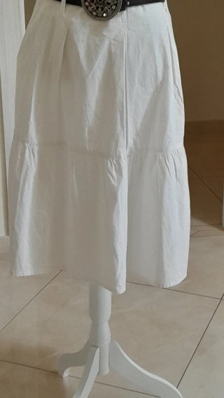 Gonna cotone + blusa poliestere