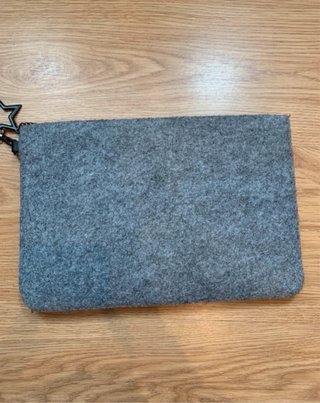 Bolso de mano Zara gris