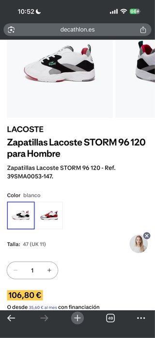 Lacoste T.41 Piel y Tejidos Multicolor (10)