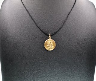 Escapulario Sagrado Corazón Jesús Oro 18k