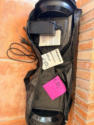 Hoverboard Negro con Cargador y Funda