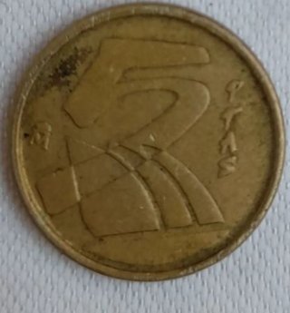 2 Monedas 5 Pesetas de 1998 y 1991