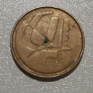 2 Monedas 5 Pesetas de 1998 y 1991