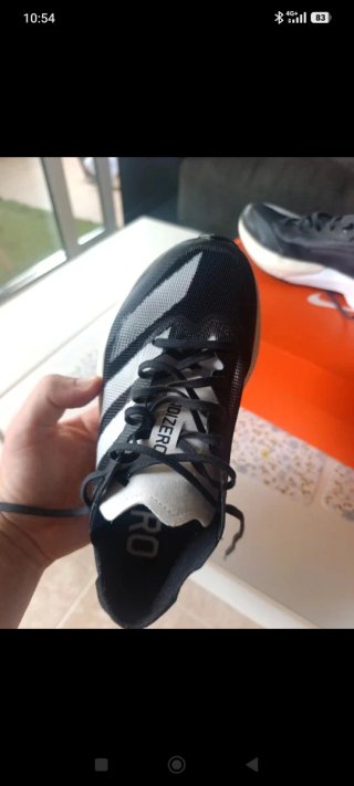 Zapatilla Adidas Adizero Adios 36 usadas una vez