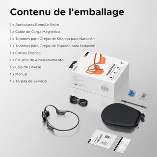 DOOGEE Auriculares Natación IP68 64GB