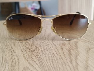 Gafas de sol Ray-Ban Aviator Doradas Marrones