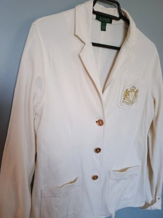 Blazer Ralph Lauren Talla M Algodón