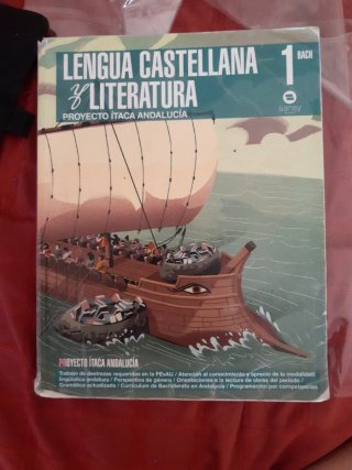 Lengua castellana y literatura, 1 BACH.