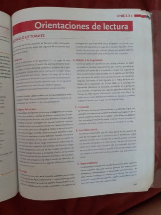 Lengua castellana y literatura, 1 BACH.