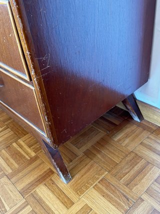 Cajonera Vintage Años 60 Madera