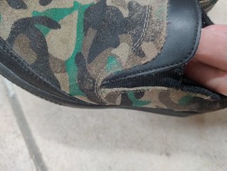 Scarpe Diesel camouflage slip-on