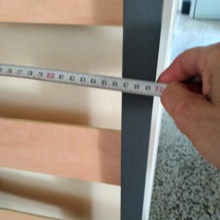 Estructura de cama de madera