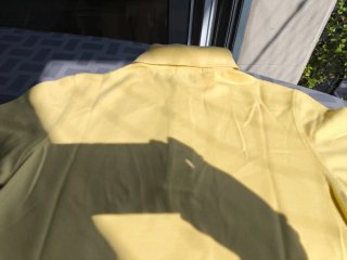 Polo Marithé François Girbaud T40 Mujer Amarillo