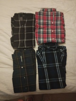 Lote 4 Camisas Hombre