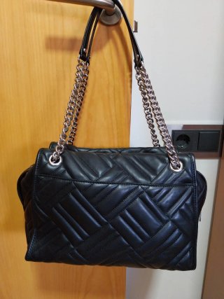 Bolso Michael Kors Negro Acolchado Cadena