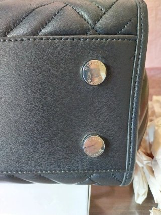 Bolso Michael Kors Negro Acolchado Cadena