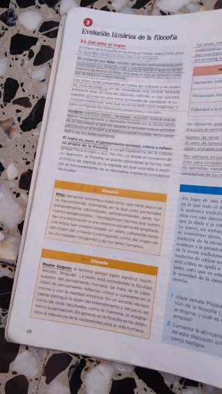 Filosofía 1 Bachillerato plastificado