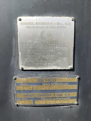 Compresor Bético 180 (2003)