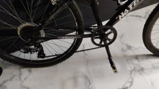 Bicicleta de montaña tuneada
