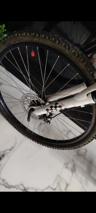 Bicicleta de montaña tuneada