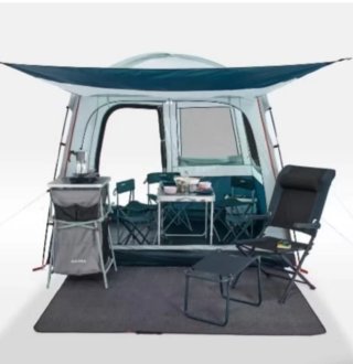 *CARPA PLEGABLE QUECHUA 6 PERSONAS UPF30* Arpenaz