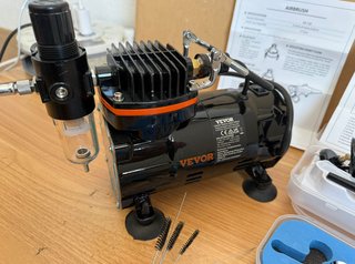 Kit Aerógrafo Profesional VEVOR + Compresor
