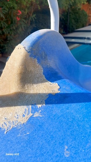Tobogán Piscina 1.5m Azul