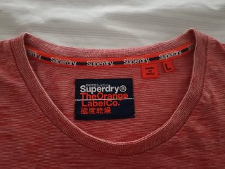 Camiseta Superdry Roja Talla L