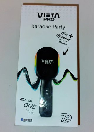 Micrófono Vieta Pro Karaoke Inalámbrico Bluetooth