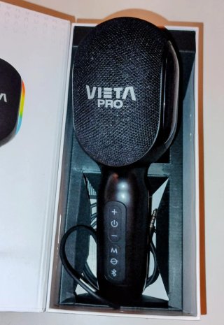 Micrófono Vieta Pro Karaoke Inalámbrico Bluetooth