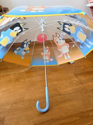 Paraguas Disney infantil Bluey y Bingo niños