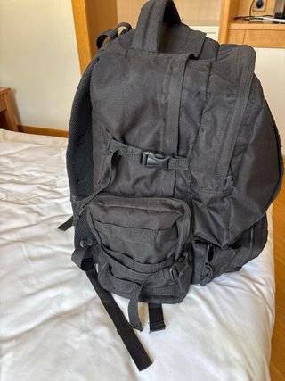 Mochila táctica negra
