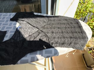 Top encaje y camiseta Adolfo Domínguez XS