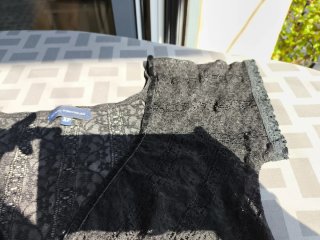 Top encaje y camiseta Adolfo Domínguez XS