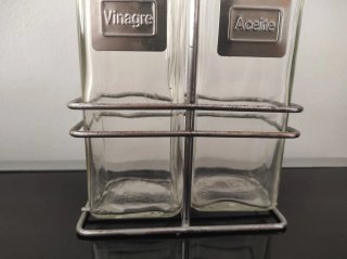 Set Vinagreras Aceite y Vinagre