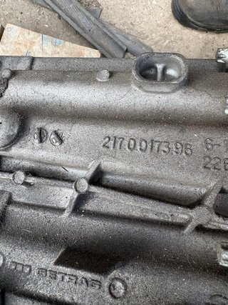 Caja de cambios BMW 6v Getrag GS6-17BG