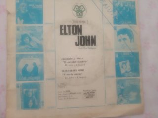 Single Elton John Crocodile Rock 1972