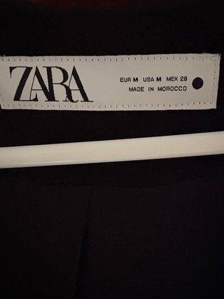 Chaleco de traje Zara negro