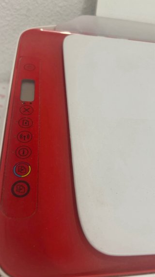 Impresora HP DeskJet 2633 Roja y Blanca