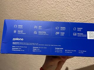 Impresora Térmica Portátil Polono D8 D810