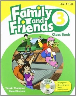 Family & Friends 3 Cb & M-rom Pk