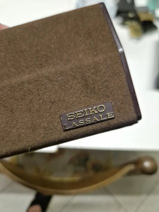 Scatola Orologio Seiko Lassale Vintage