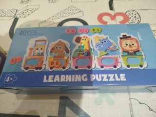 Puzzle Fantasma y Tren de Aprendizaje
