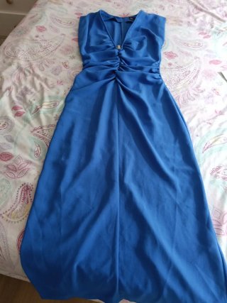 Vestido azul Klein