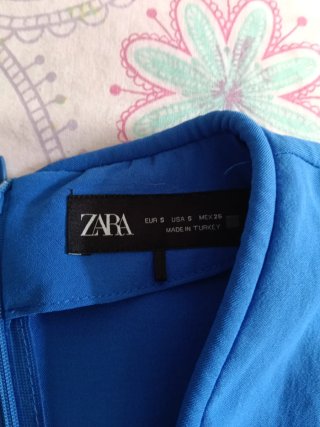Vestido azul Klein