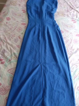 Vestido azul Klein