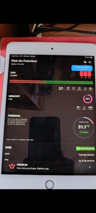 iPad mini 4 64GB Plata