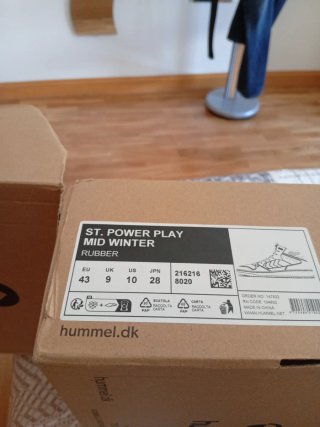 Botas Hummel Talla 43 Camel